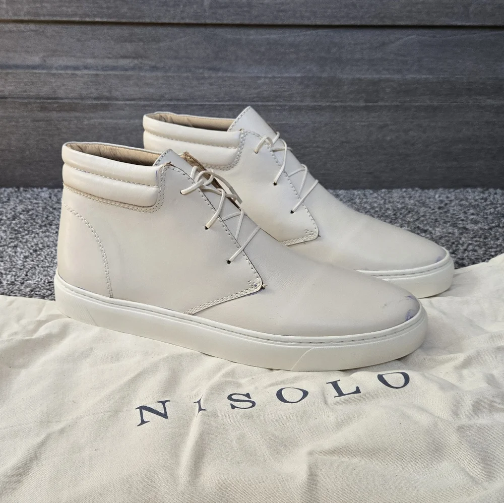 Nisolo Cortez Mid-Top Sneaker NEW size 10